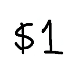 $1 crypto logo