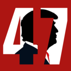 47th POTUS crypto logo