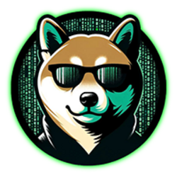 A DOG IN THE MATRIX crypto logo