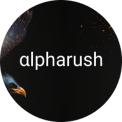 AlphaRushAI crypto logo