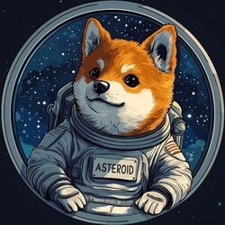 Asteroid Shiba crypto logo