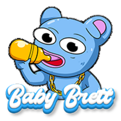 Baby Brett on Base crypto logo