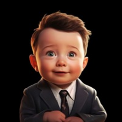 Baby Elon crypto logo