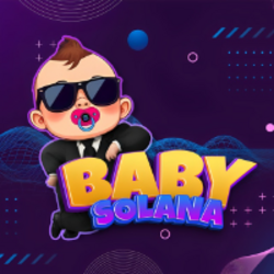 Baby Solana crypto logo