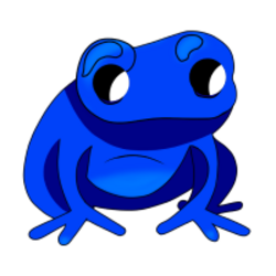 Blue Frog crypto logo