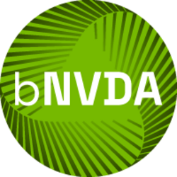 Backed NVIDIA crypto logo