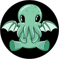 Cute Cthulhu crypto logo