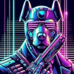 Cyber Dog crypto logo