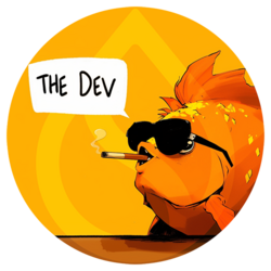 DEV IS FISH crypto logo