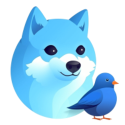 Doge Blue crypto logo