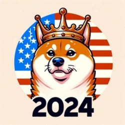 Doge for President crypto logo