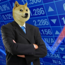 Doge Jones Industrial Average crypto logo