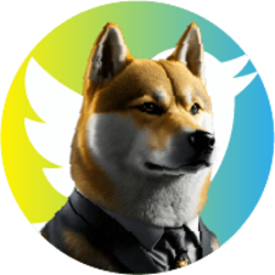 DOGE CEO AI crypto logo