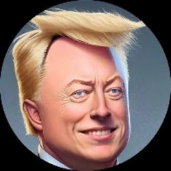 Elon Trump crypto logo