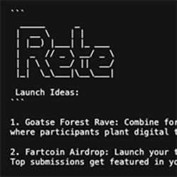 Goatse Forest Rave crypto logo