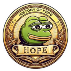 History of Pepe crypto logo