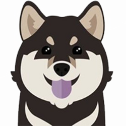 Inu on ETH crypto logo