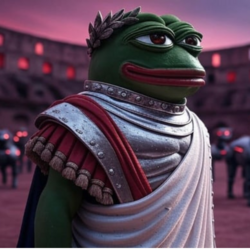 Kekius Maximus crypto logo