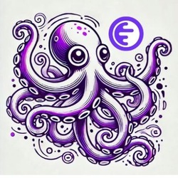 Kraken crypto logo