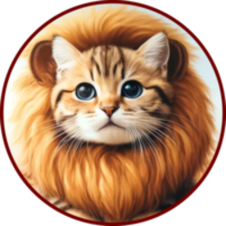 Lion Cat crypto logo