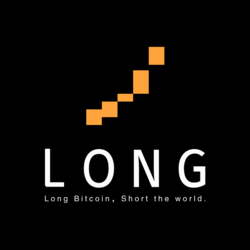 Long Bitcoin coin logo