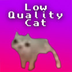 Low Quality Cat crypto logo