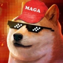 MAGA DOGE crypto logo