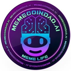 Memecoindao crypto logo