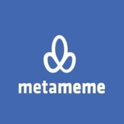 met a meta metameme crypto logo