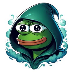 Misty Pepe crypto logo