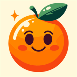 Orange crypto logo