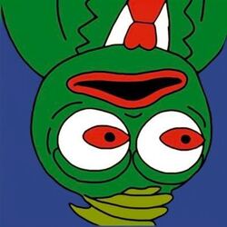 Pepe Inverted crypto logo