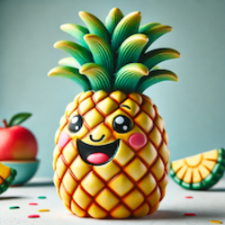 Pinky the Pineapple crypto logo