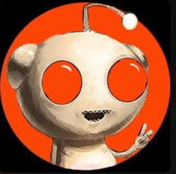 Reddit crypto logo