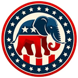 Republican crypto logo