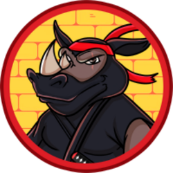 Rhino Ninja crypto logo