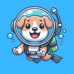 Scuba Dog crypto logo