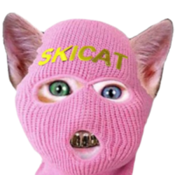 SKI MASK CAT crypto logo