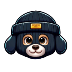 SKI MASK PUP crypto logo