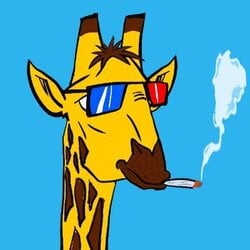 Smoking Giraffe crypto logo