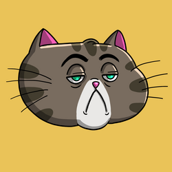 The Blinking AI Cat - Catfather crypto logo