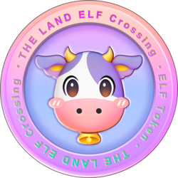 THE LAND ELF Crossing crypto logo