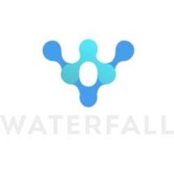 Waterfall coin logo